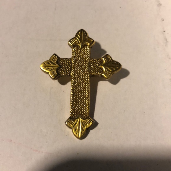 Vintage Cross Brooch/Pendant - Picture 1 of 3
